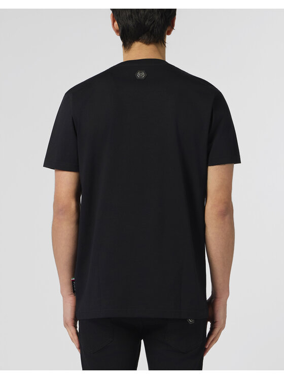PHILIPP PLEIN PHILIPP PLEIN T-Shirt 28974 Czarny Regular Fit