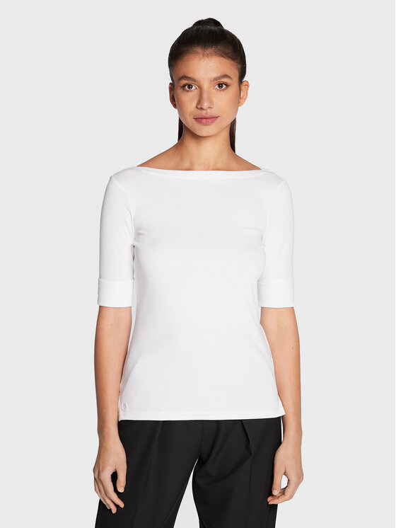 LAUREN RALPH LAUREN Lauren Ralph Lauren Halenka 200654963 Bílá Regular Fit