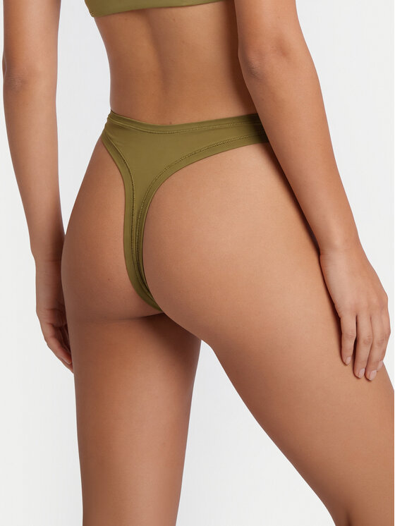 Tommy Hilfiger Tommy Hilfiger Stringi UW0UW06046 Khaki