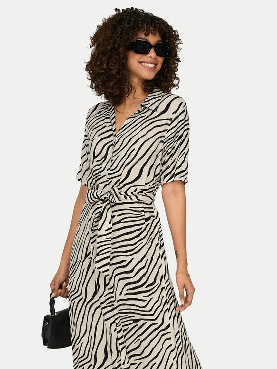 JDY JDY Повсякденна сукня Starr 15320702 Бежевий Regular Fit