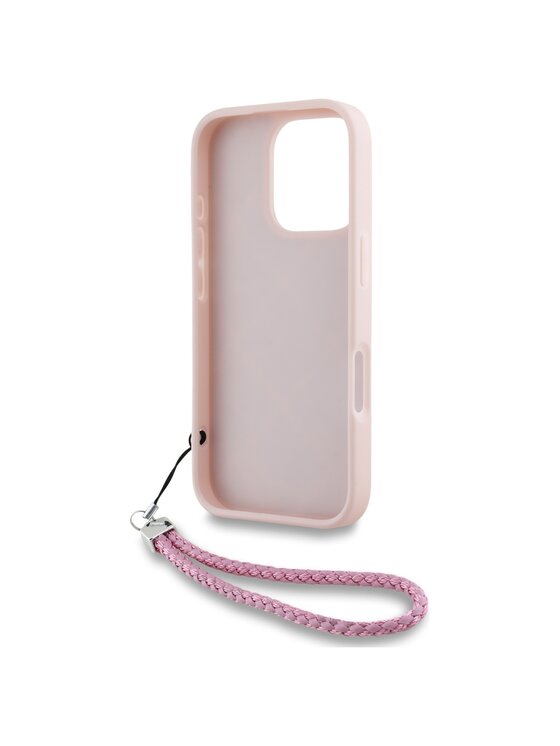 KARL LAGERFELD KARL LAGERFELD Etui na telefon iPhone 16 Pro Max Różowy