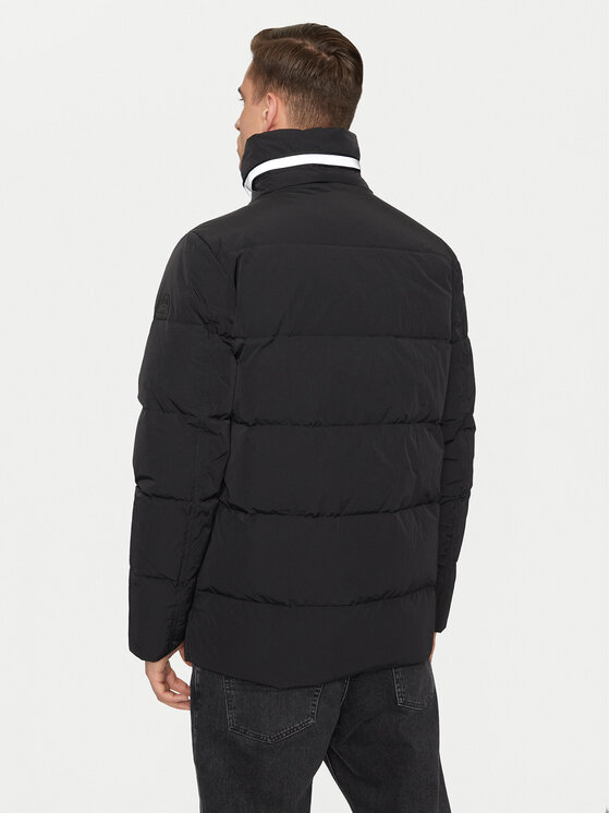 La Martina La Martina Giubbotto piumino ZMO002 PA082 Nero Regular Fit