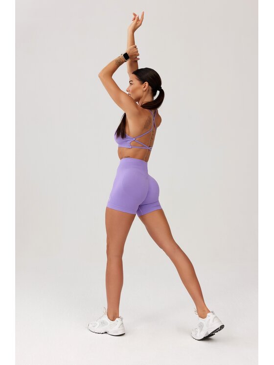 ROUGH RADICAL ROUGH RADICAL Pantaloncini sportivi SEAMLESS GLOW SHORTS Viola Slim Fit