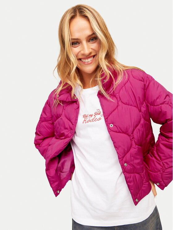 JJXX JJXX Télikabát Sena 12258499 Rózsaszín Regular Fit