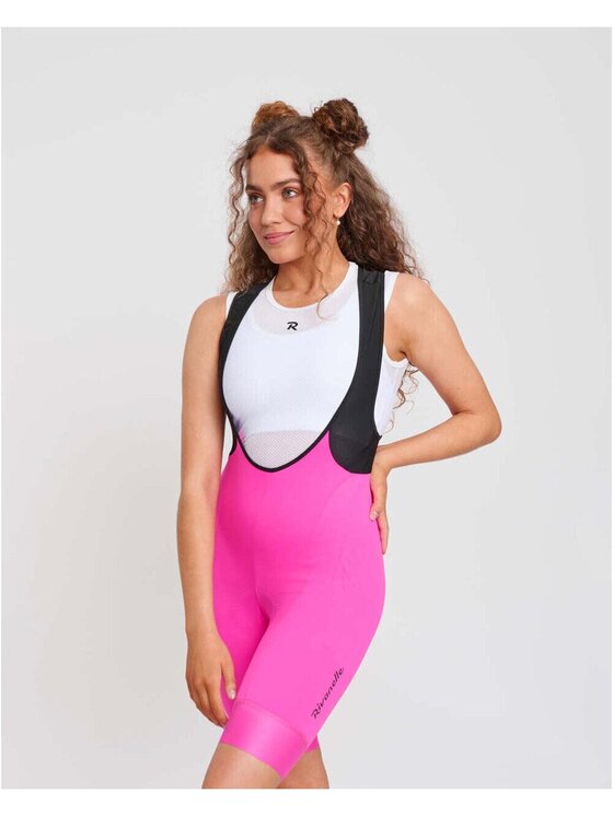 Rivanelle Rivanelle Szorty rowerowe ACTIVE ELITE Różowy Narrow Fit