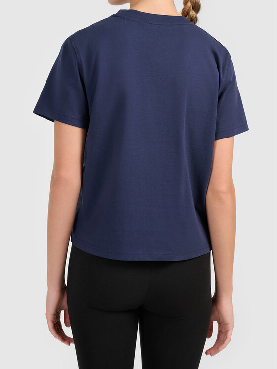 4F 4F T-Shirt 4FWMM00TTSHF3310-31S Granatowy Active Fit
