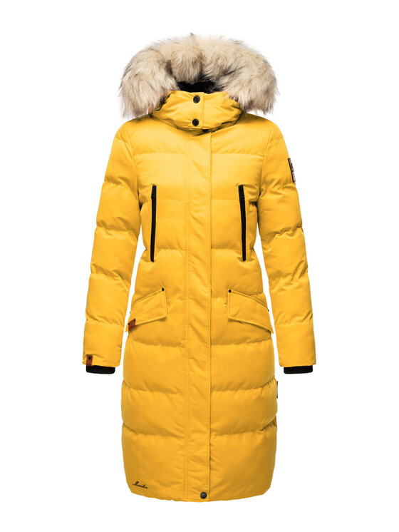 Marikoo Marikoo Kurtka zimowa Schneesternchen Żółty Regular Fit