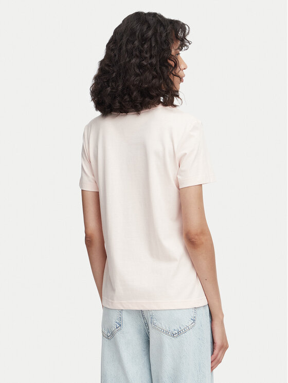 Calvin Klein Jeans Calvin Klein Jeans T-Shirt Archive LV047B205G Różowy jasny Regular Fit