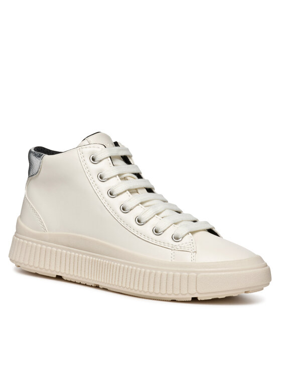 Geox Geox Сникърси J Laquinny Girl J46M3F 000BC C1M1W M Екрю