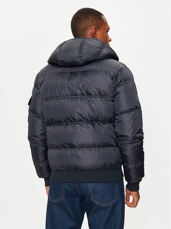 Bomboogie Bomboogie Μπουφάν πουπουλένιο JM603VTNIW3 Σκούρο μπλε Regular Fit