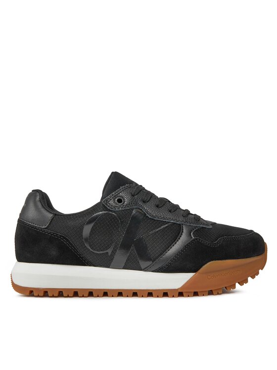 Calvin Klein Jeans Calvin Klein Jeans Laisvalaikio batai Toothy Runner Bold Mono YM0YM00583 Juoda