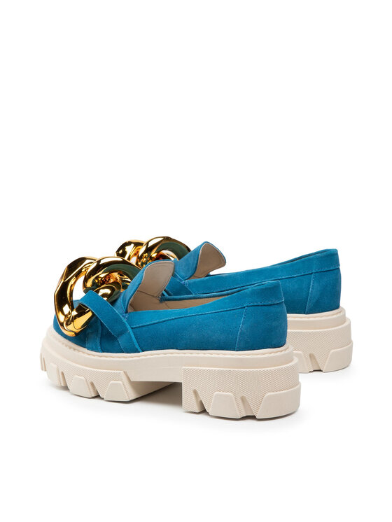 Scarpe basse B5976 Blu