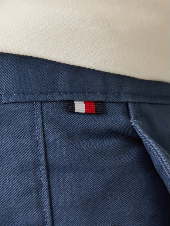 Tommy Hilfiger Tommy Hilfiger Chino nohavice Denton Essential MW0MW40262 Modrá Straight Fit