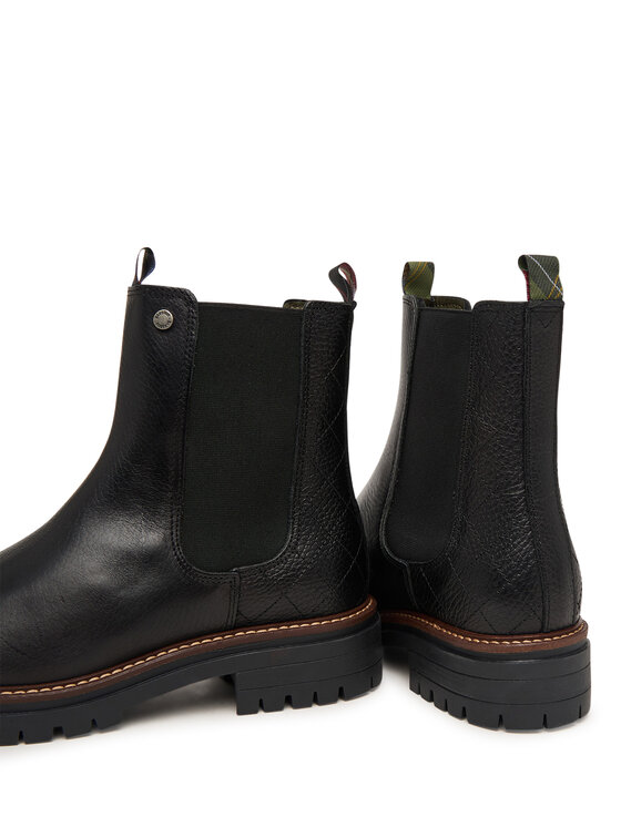 Barbour Barbour Μποτάκια με λάστιχο Evie LFO0575BK52 Μαύρο