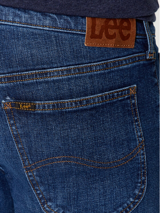 Lee Lee Jeansy 112342270 Niebieski Regular Fit