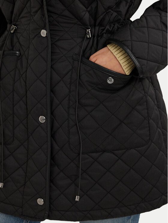 LAUREN RALPH LAUREN Lauren Ralph Lauren Μπουφάν μεταβατικό 297951264001 Μαύρο Straight Fit
