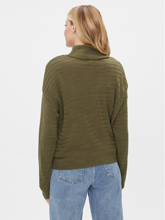 ONLY ONLY Rolák 15294524 Zelená Regular Fit