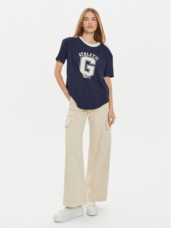 Gap Gap T-shirt 500012-02 Blu scuro Oversize