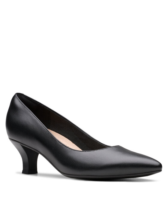 Clarks Clarks Обувки на ток Kepley Vine 26179996 Черен