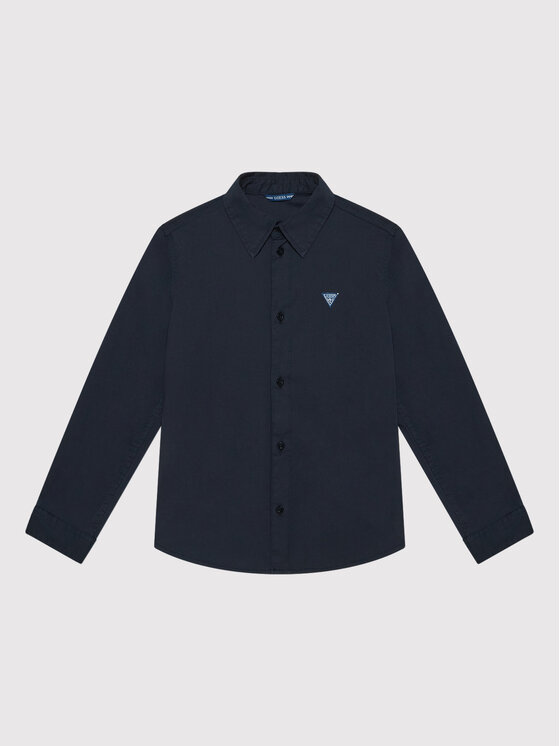 Camicia L81H14 WE5W0 Blu scuro Regular Fit