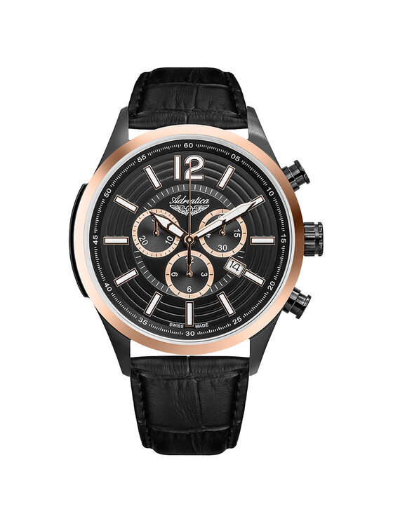 Adriatica Adriatica Hodinky A8188.K254CH Čierna