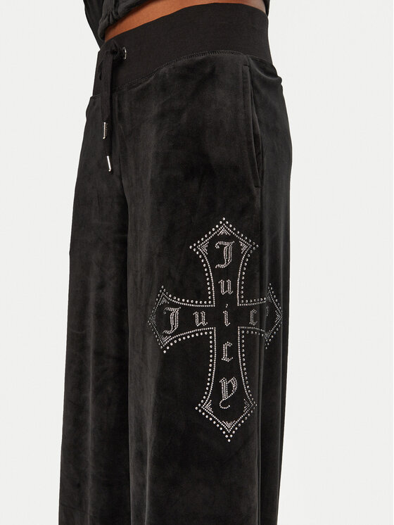 Juicy Couture Juicy Couture Dressipüksid Jerry Cross JCBBJ224833 Must Wide Leg
