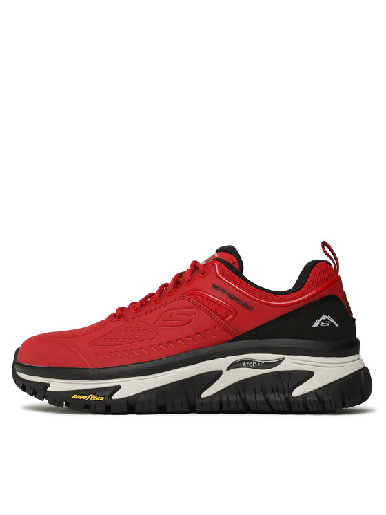 Skechers Skechers Snīkeri Skechers Arch Fit Road Walker Sarkans