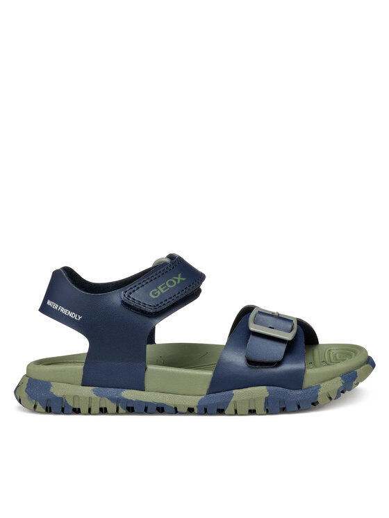 Geox Sandále J Fusbetto Bo J35HMA 54 CF4A3 M Tmavomodrá