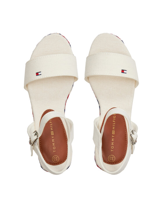 Tommy Hilfiger Tommy Hilfiger Espadrile T3A7-33283-1703100 M Alb