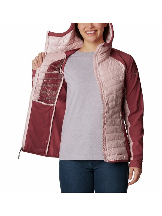 Columbia Columbia Kurtka przejściowa 200776 Różowy Regular Fit