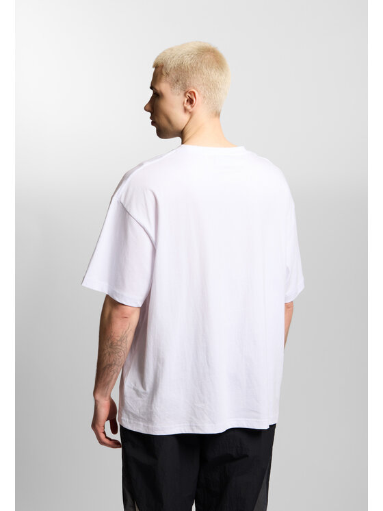 PROSTO. PROSTO. T-Shirt Polonez Biały Oversize