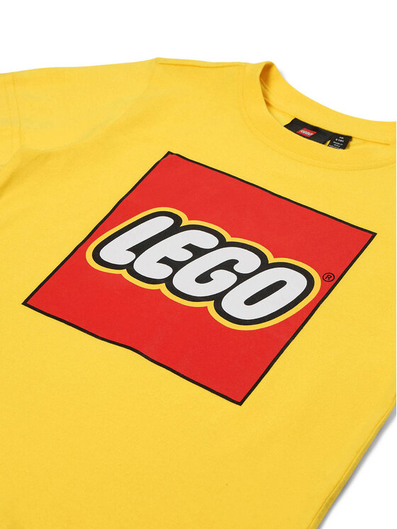 LEGO LEGO T-Shirt 12011363 Żółty Regular Fit