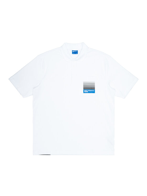 KARL LAGERFELD KARL LAGERFELD T-shirt a2m17095100 Bianco Regular Fit