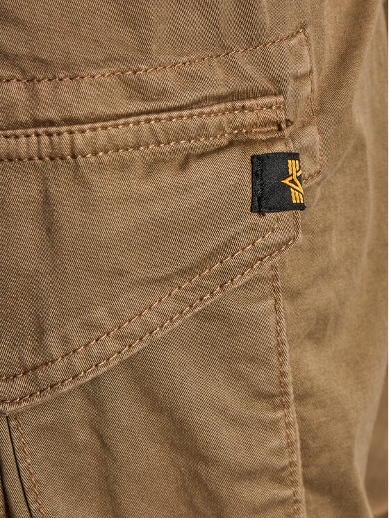 Alpha Industries Alpha Industries Джогъри Twill 116202 Бежов Regular Fit