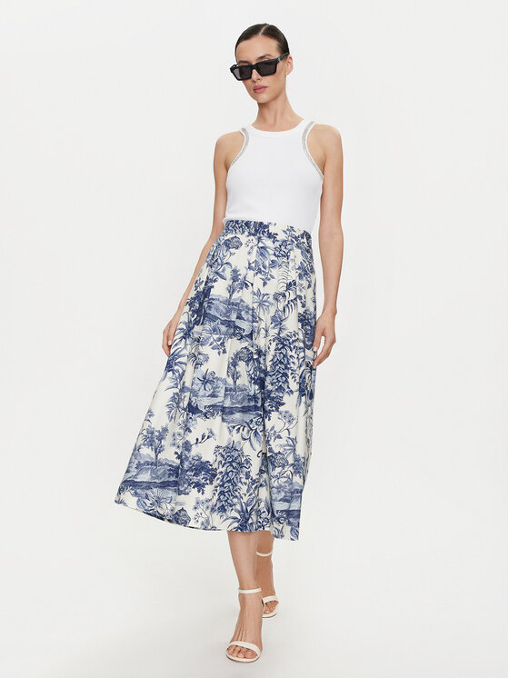 Dixie Dixie Midi szoknya GCCCJVO Színes Regular Fit