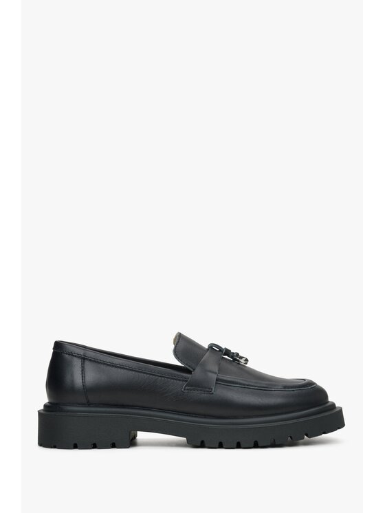 Loafersy Estro, Rozmiar 39, Czarne, ER00114897