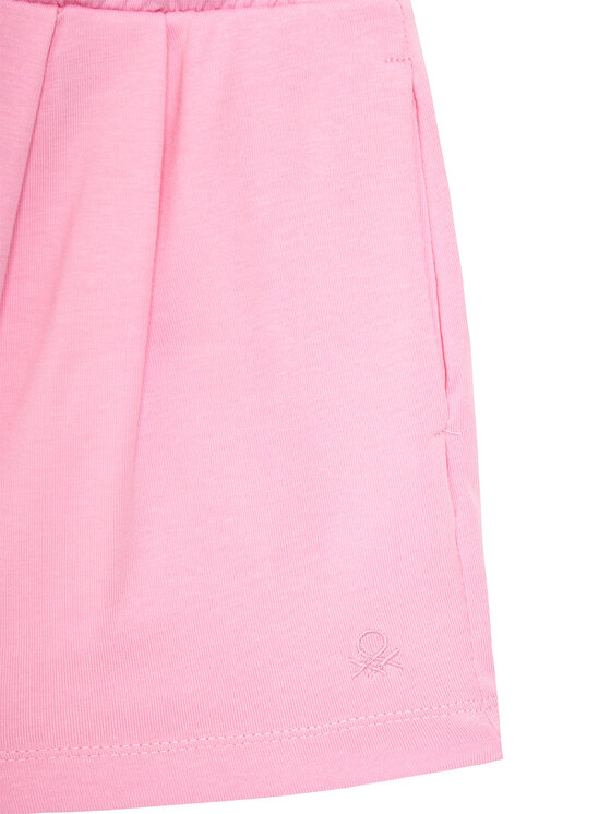 United Colors Of Benetton United Colors Of Benetton Sportovní kraťasy 3BL0C903I Růžová Regular Fit