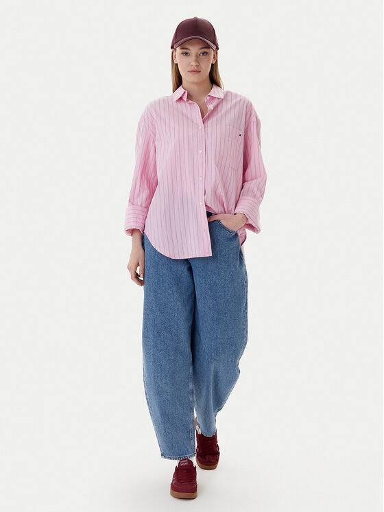 Tommy Jeans Tommy Jeans Jeansy Jeanie DW0DW22618 Niebieski Balloon Fit