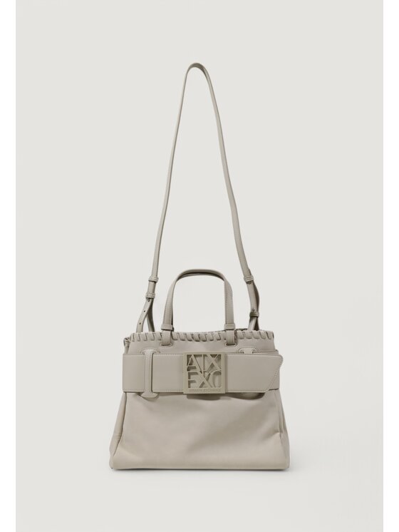 Armani Exchange Borsa SHOPPING Beige