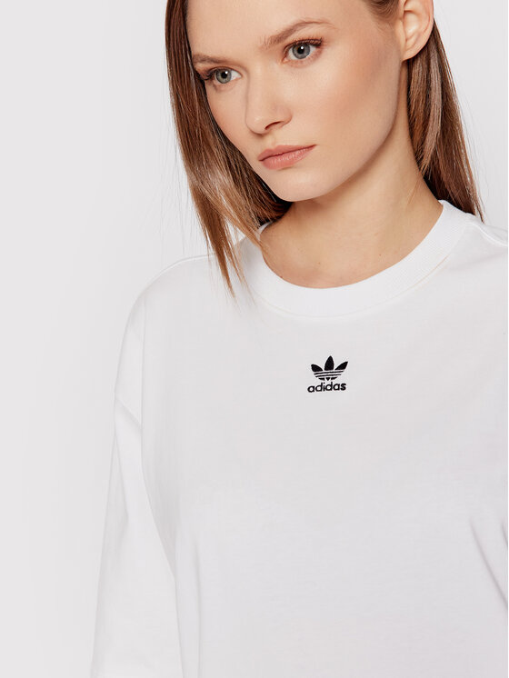 adidas MarÅ¡kinÄliai adicolor Essentials H45578 Balta Loose Fit â¢ Modivo.lt