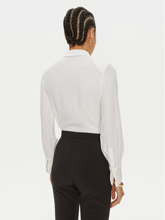 Elisabetta Franchi Elisabetta Franchi Bodijs CB-007-46E2 Balts Regular Fit