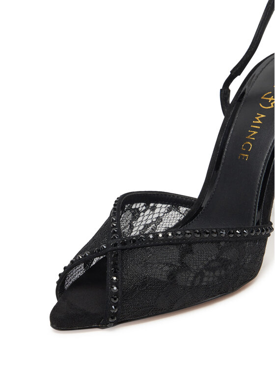 Eva Minge Eva Minge Sandalen ROSE-SLT85016-208 Schwarz