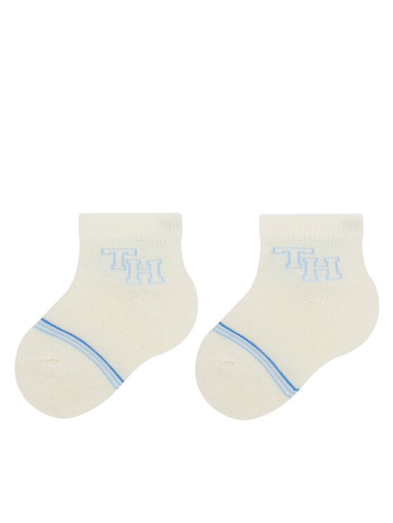 Tommy Hilfiger Tommy Hilfiger Vaikiškų trumpų kojinių komplektas (3 poros) 701236342 Mėlyna