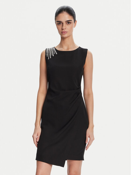 Artigli Artigli Rochie cocktail ACAB000805 002 Negru Regular Fit