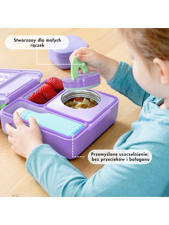 Omie Omie Lunchbox OmieBox Fioletowy