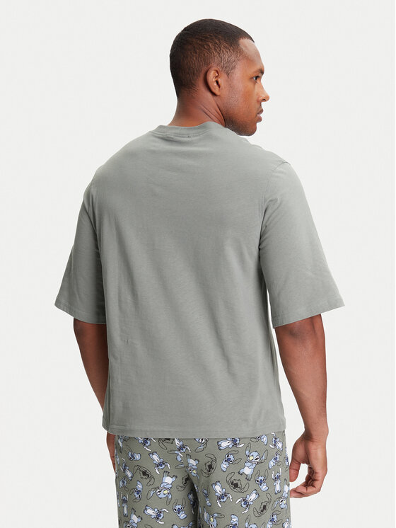 United Colors Of Benetton United Colors Of Benetton T-shirt 30964M01Y Siva Relaxed Fit
