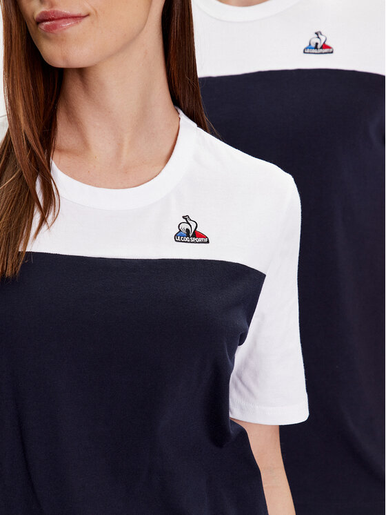 Le Coq Sportif Le Coq Sportif T-krekls Unisex 2310518 Tumši zils Regular Fit