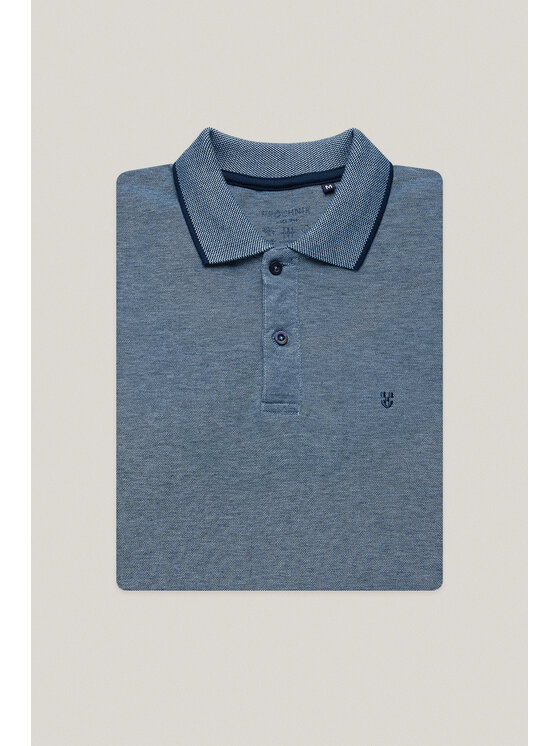 Próchnik Próchnik Polo PM4 PO073125000027 Granatowy Regular Fit