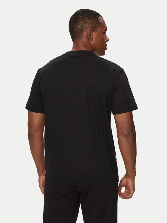 EA7 Emporio Armani EA7 Emporio Armani Тишърт 6DPT19 PJOLZ 0200 Черен Regular Fit