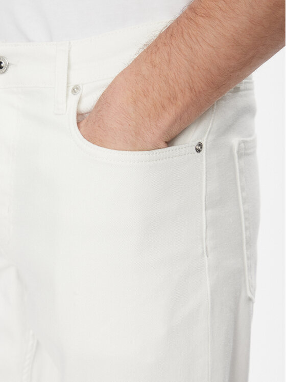 Karl Lagerfeld Jeans Karl Lagerfeld Jeans Τζιν A2M10136 Λευκό Tapered Fit